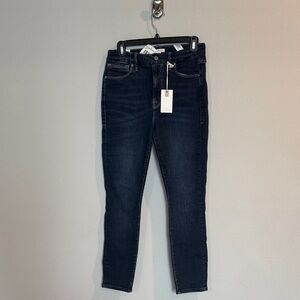 Good American Midnight Blue Skinny Jeans NWT